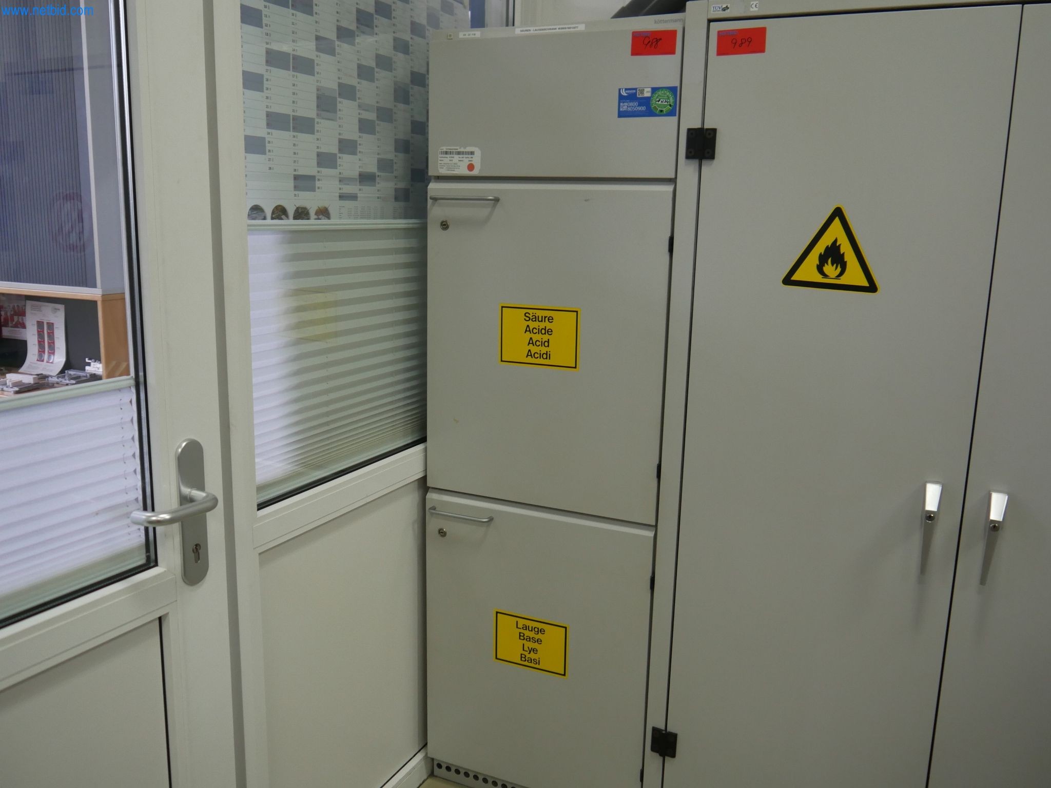 Säure/Base-Gefahrgutschrank Köttermann